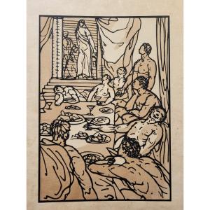 Emile Bernard (1868-1941) The Odyssey 1930