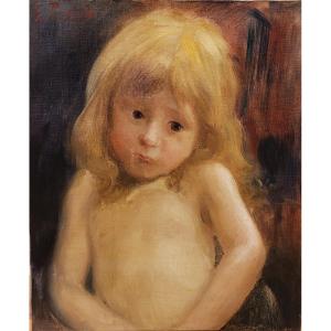 Georges Picard (1857 - 1943) Portrait Of A Young Girl