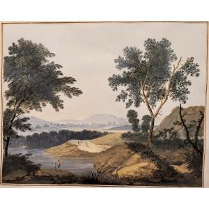 Animated Landscape By Bonnet 19th Century