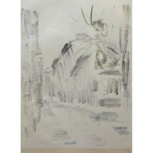 Léo Marchutz (1903-1976) Street In Aix-en-provence