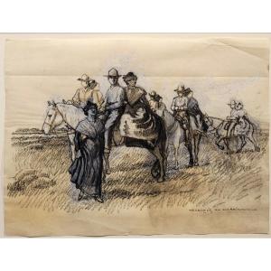 François De Marliave (1874-1953) The Arlesians