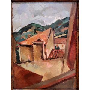 Alfred Figueras (1898-1980) The Roofs