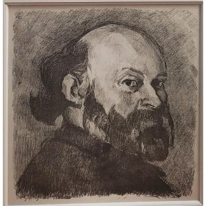 Edouard Vuillard (1868-1940) Portrait Of Cezanne 