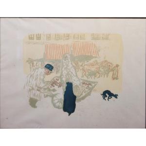 Pierre Bonnard (1867-1947) The Merchant Of The Four Seasons