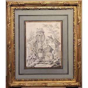 The Fountain Of Love, 18th Century French School