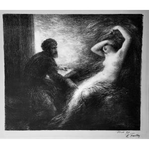 Henri Fantin-latour (1836-1904) Evocation Of Kundry 1897