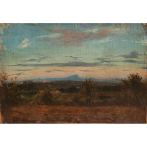 French School, 19th Century, Italian Landscape