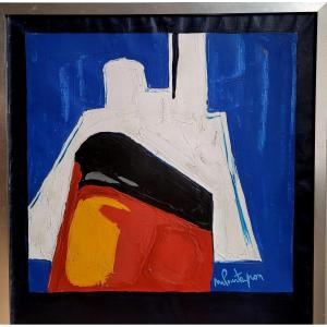 Michel Pourteyron (1938-2011) Marseille, Poster Design For The Marseille Fair