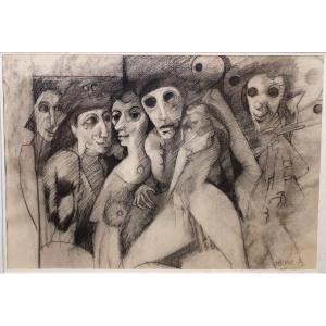 Louis Trabuc (1928-2008) The Masks