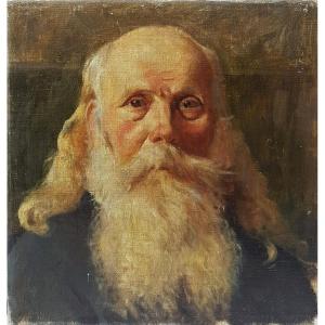 Swiss School, 1900, Portrait Of A Man