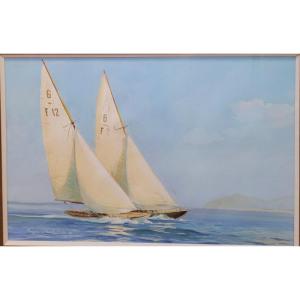 Roger Chapelet (1903-1995) The Regatta
