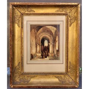 19th Century French School The Procession