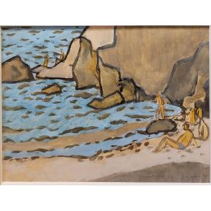 Jean-pierre Blanche Guyotville Beach, 1957