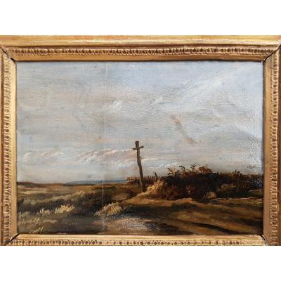 French School 1830 La Plaine