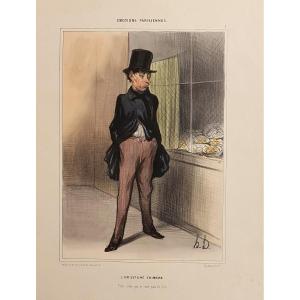 Honoré Daumier (1808-1879) Gold Is A Chimera Lithograph