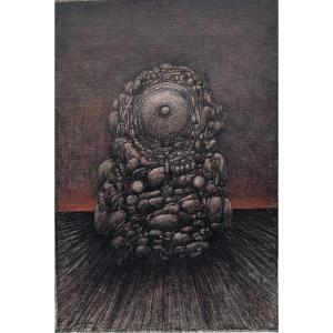 Jean-marie Sorgue (1924-2010) Locomotive II 1973-1978