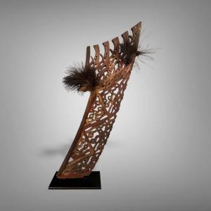 Korwar Canoe Prow Decoration