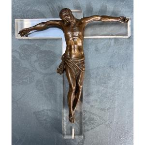 Bronze Christ, Italy, Early 17th Century. After Guglielmo Della Porta.