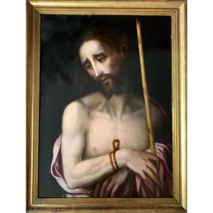Workshop Of Luis De Morales (1509-1586), Christ Of The Reed.