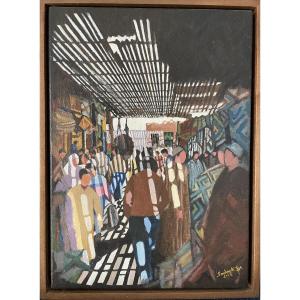 Brahim Sadouk, Lively Market.