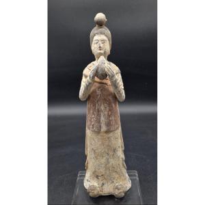 China - Court Servant Present - Tang Dynasty - Tl