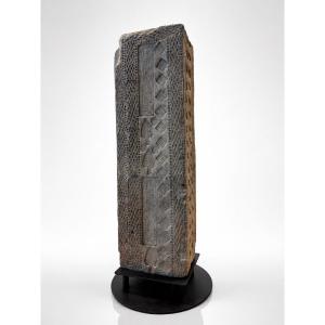 China - Pillar / Hollow Tomb Brick - Dignitary Decoration - Han Dynasty - Tl