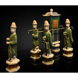 China - Funeral Procession With Palanquin - Ming Dynasty - Tl