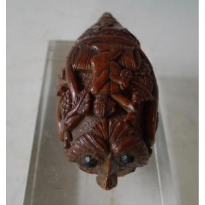 Corozo Snuff Box