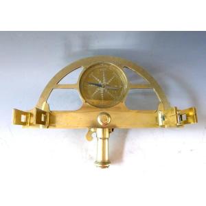 Large Pinnule Graphometer, Signed