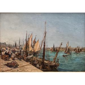 Veron Alexandre René - Port Of Boulogne-sur-mer