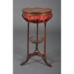 Charles X Period Knitter In Rosewood