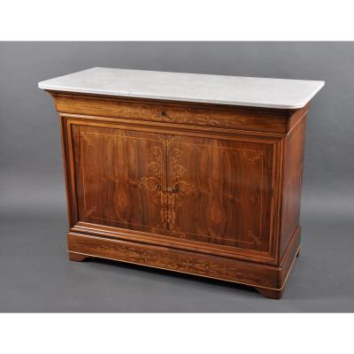 Chest Of Drawers Charles X Antique Rosewood