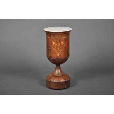 Bedside Somno Egg Cup Charles X Period In Rosewood.