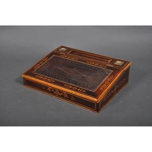 Writing Case Charles X Period In Rosewood