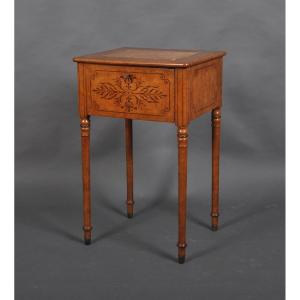 Charles X Period Coffee Table Or Bedside Table In Ash