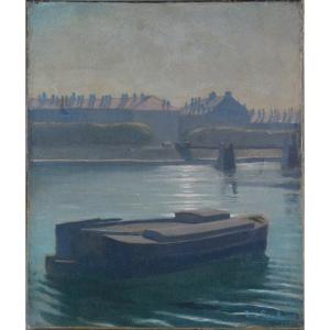 Pierre Laroche 1903-1982. "edge Of A River."