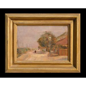 Albert Van Dijk Or Dyjk 1902-1951. (attributed To). Belgian School. "landscape."