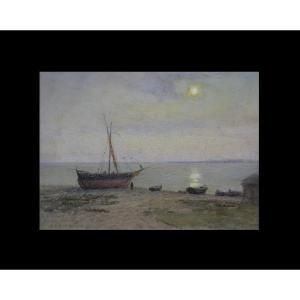  Alexis De Broca 1868-1948. "eufemia De Marina In Calabria."