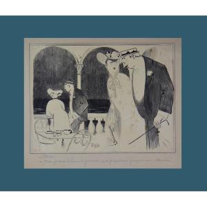 Paul Iribe 1883-1935. "flirt."