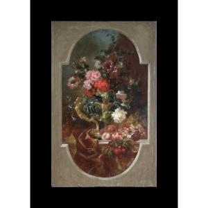 French School, 19th Century. "still Life." 