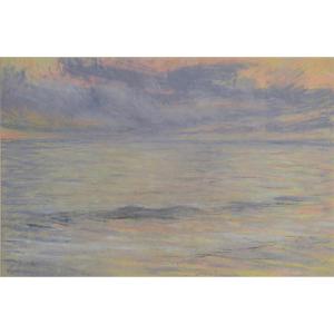 Henri Marius Camille Bouvet 1859-1945. "seaside."