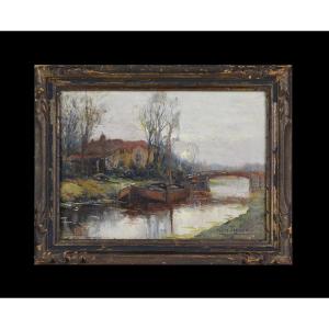 Kees Terlouw 1890-1942. “by The Canal.”