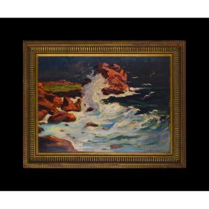 Louis Azema 1876-1963. "the Wave."