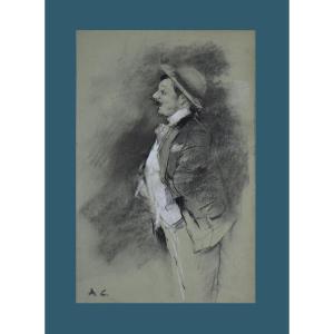  Antoine Calbet 1860-1944.  "music Hall Singer."