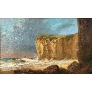 Emile Frédéric Nicolle (1830-1894) The Alabaster Coast