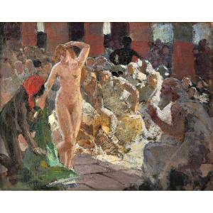 The Slave Market (henri Paul Royer 1869-1938)