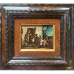 French School, 19th Century, Teacher Pomard