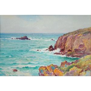 The Erquy Coast Léon Hamonet (1877-1953)