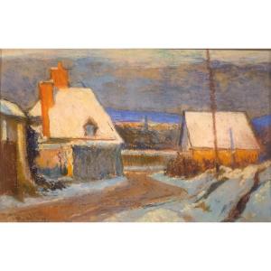Neige Au Bec Hellouin Georges Bradberry (1878-1959)