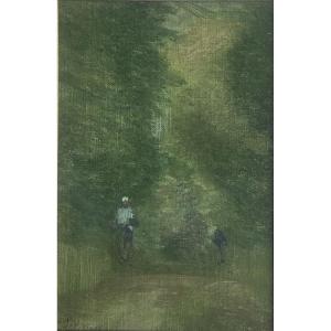 La Traversée Des Silences By Joseph Delattre (1858-1912)